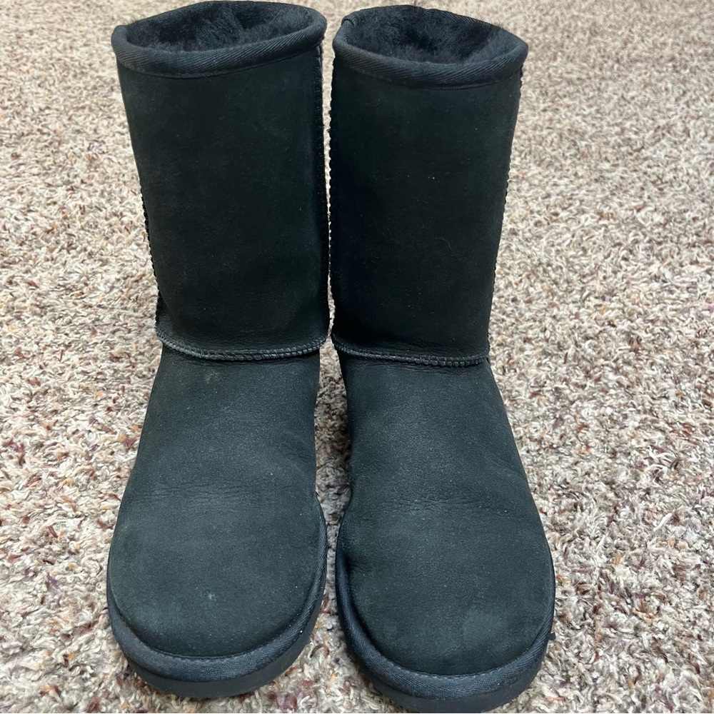 UGG Black Classic Short Boots